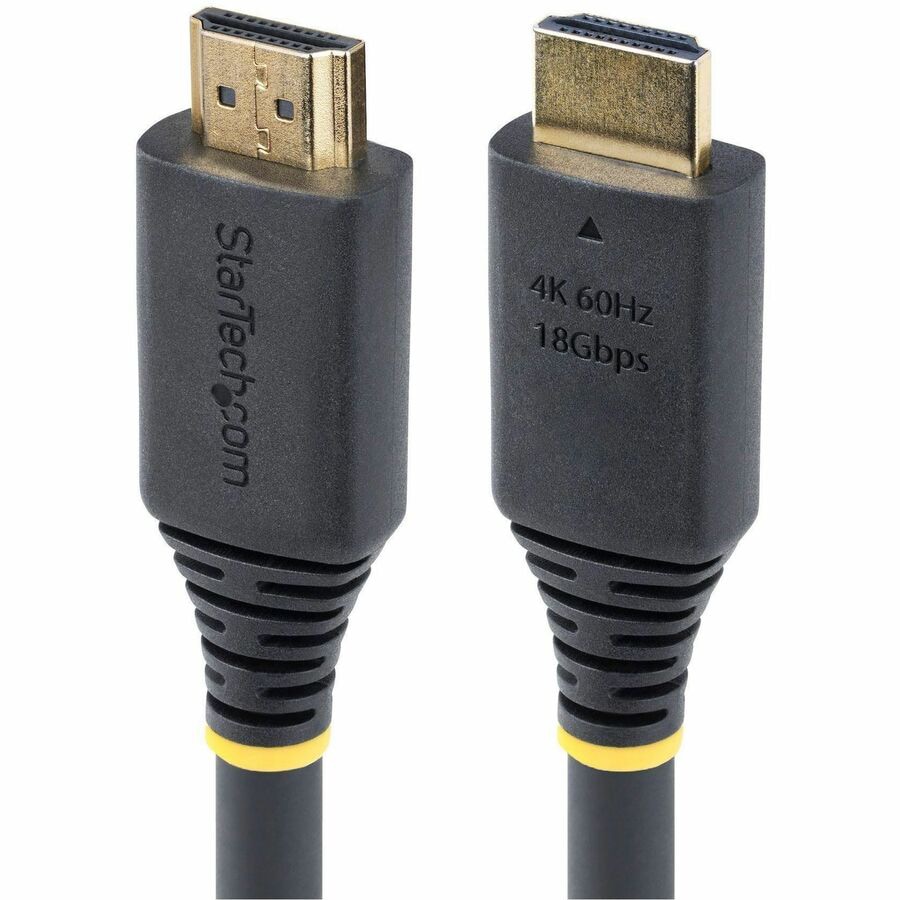 StarTech 50ft (15.2m) Active High Speed HDMI Cable, 4K 60Hz/1440p 144Hz, 18