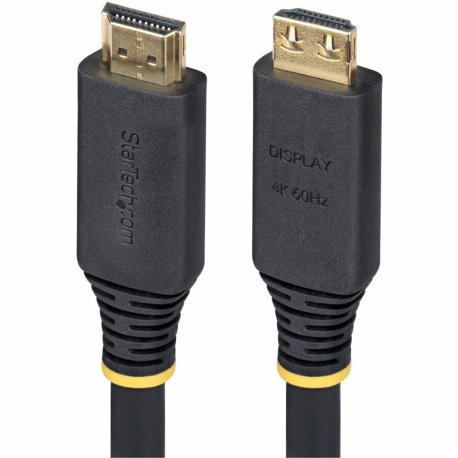StarTech 50ft (15.2m) Active High Speed HDMI Cable with Gripping Connectors