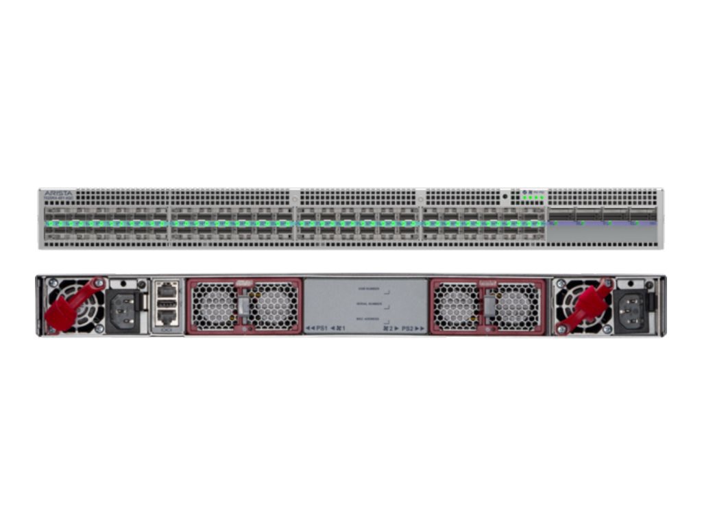 Arista 7020R4 Series 7020R4M-48Y-4QC - switch - TunnelSec, 2 x AC - 52 ports - managed - rack-mountable