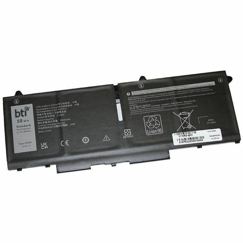 BTI 07KRV-BTI 4-CELL 15.2V LI-ION NOTEBOOK BATTERY FOR DELL LATITUDE 5330,