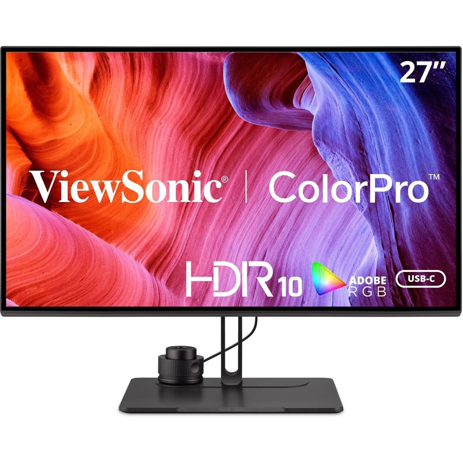 ViewSonic ColorPro VP2786-4K - 4K UHD Monitor with Adobe RGB, DCI-P3, 90W U