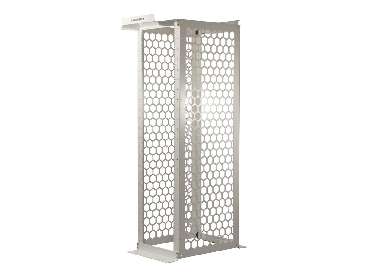 Ortronics Mighty Mo 20 - rack - 6.5" depth, 7', square hole rails - 45U