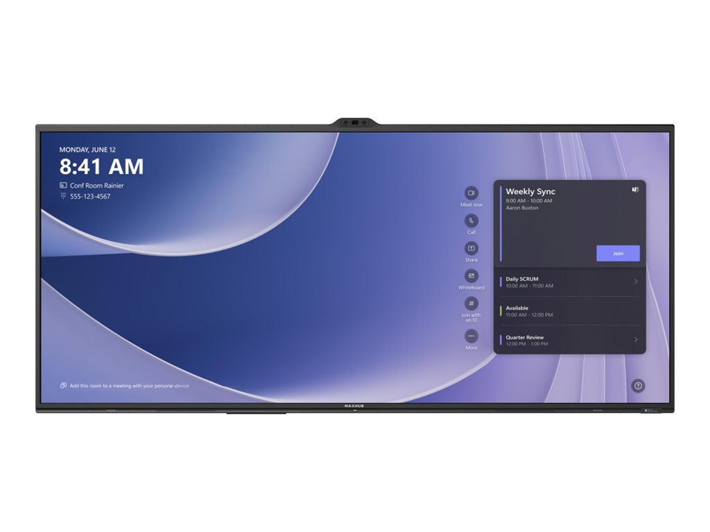 Maxhub XBoard V7 Series V925T - for Microsoft Teams Rooms