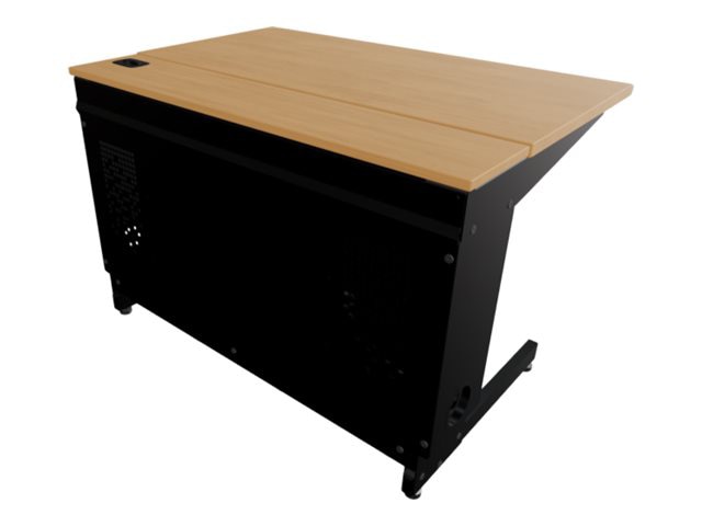 Spectrum Champions Esport - desk - rectangular - harvest maple