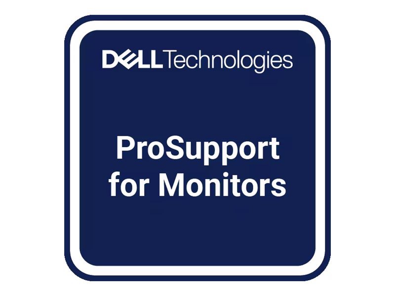 Dell Upgrade from 3Y Basic Advanced Exchange to 3Y ProSupport for monitors - extended service agreement - 3 years -