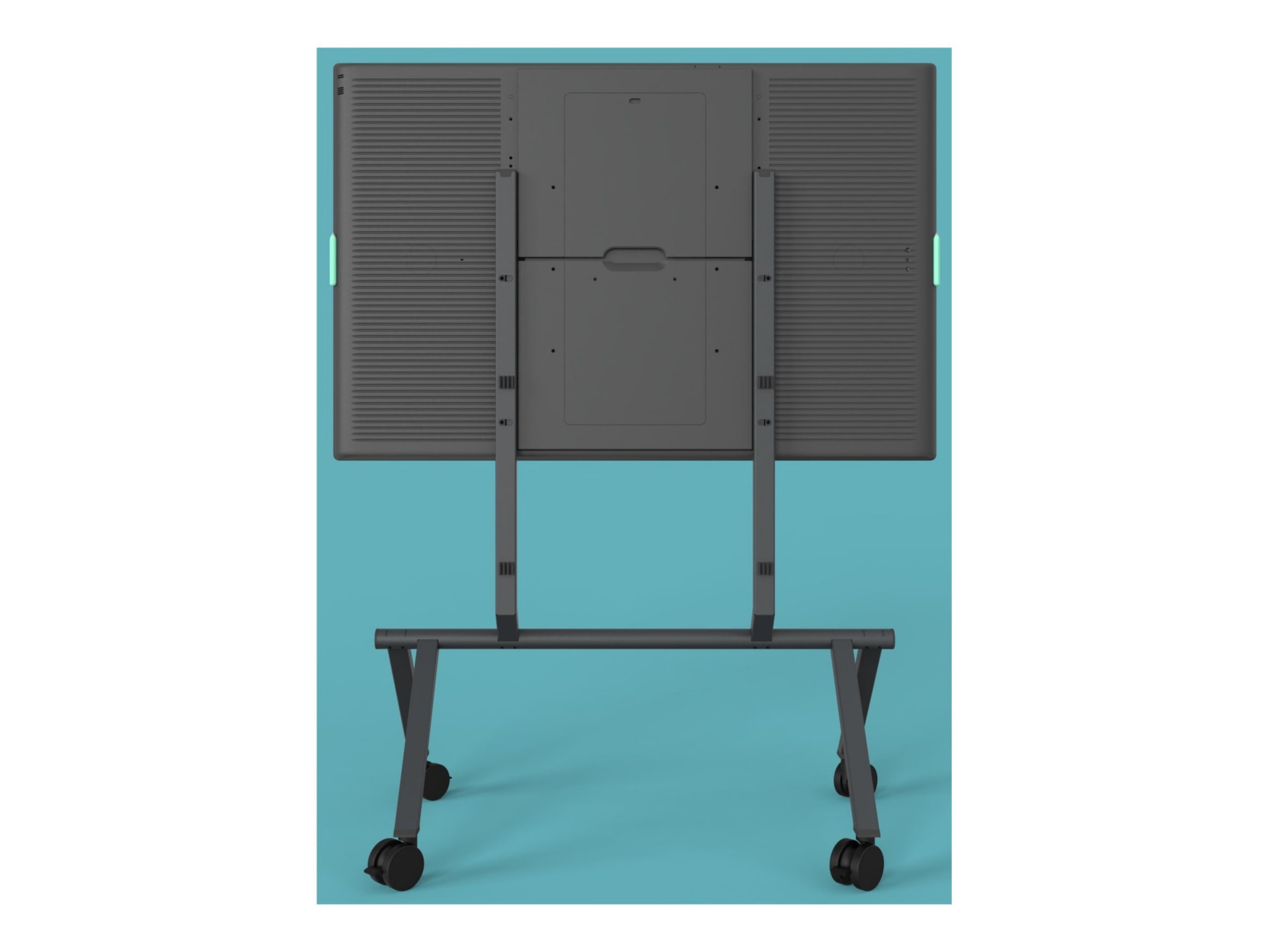 Heckler cart - for flat panel / video conferencing system - TAA Compliant