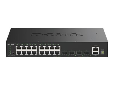 D-Link DGS 1530-20 - switch - 16 ports - smart - rack-mountable