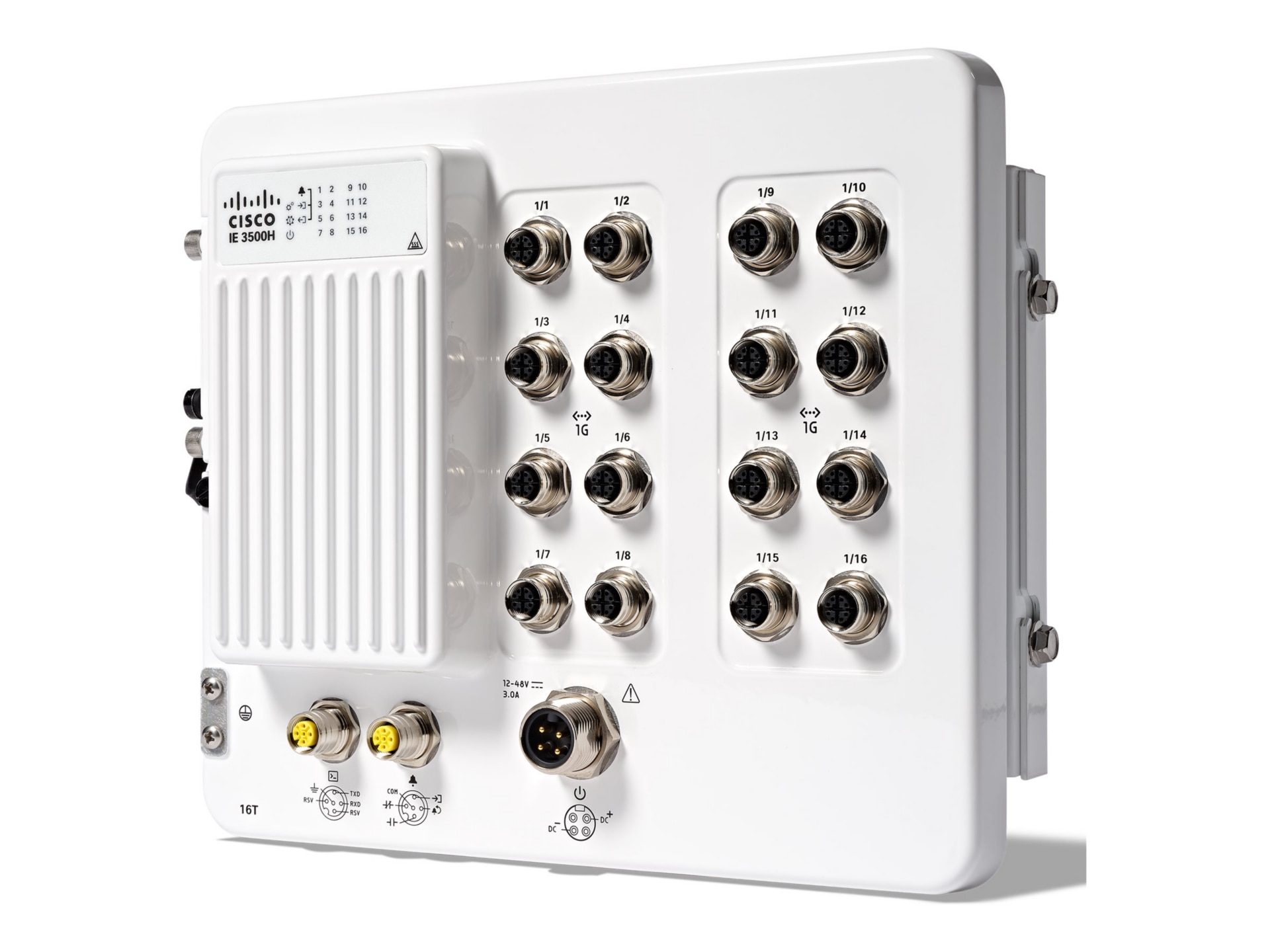 Cisco IE3500 Heavy Duty Series IE-3500H-16T - switch - 16 ports - managed