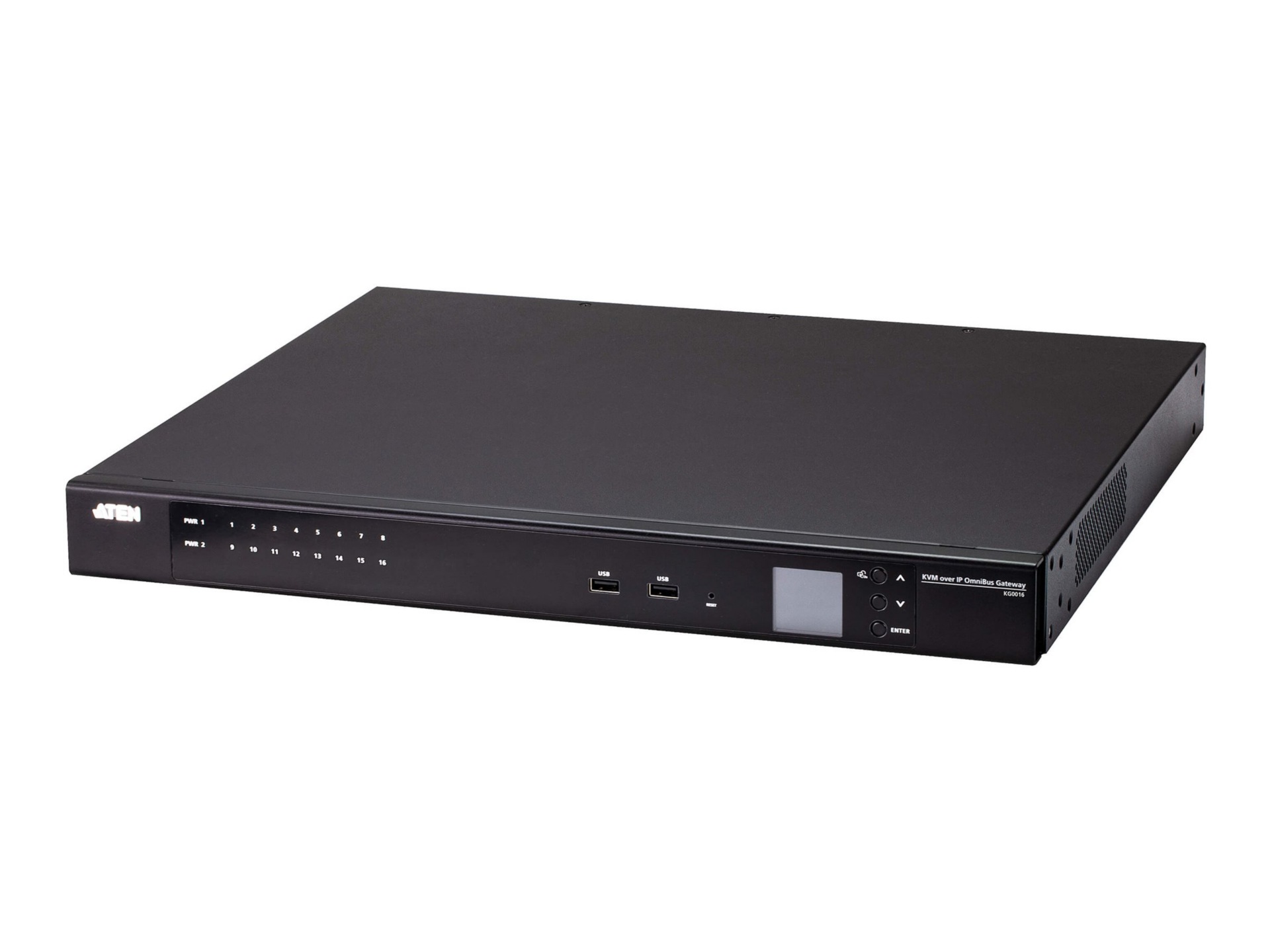 ATEN OmniBus - KVM switch - gateway, over IP - 16 ports - rack-mountable