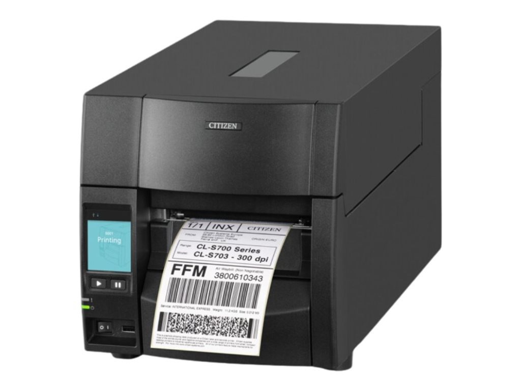 Citizen CL-S703III - label printer - B/W - direct thermal / thermal transfe