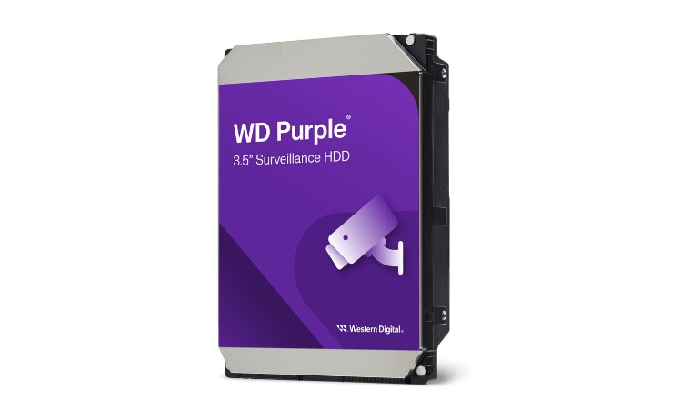 WD Purple Surveillance WD44PURZ - hard drive - 4 TB - SATA 6Gb/s