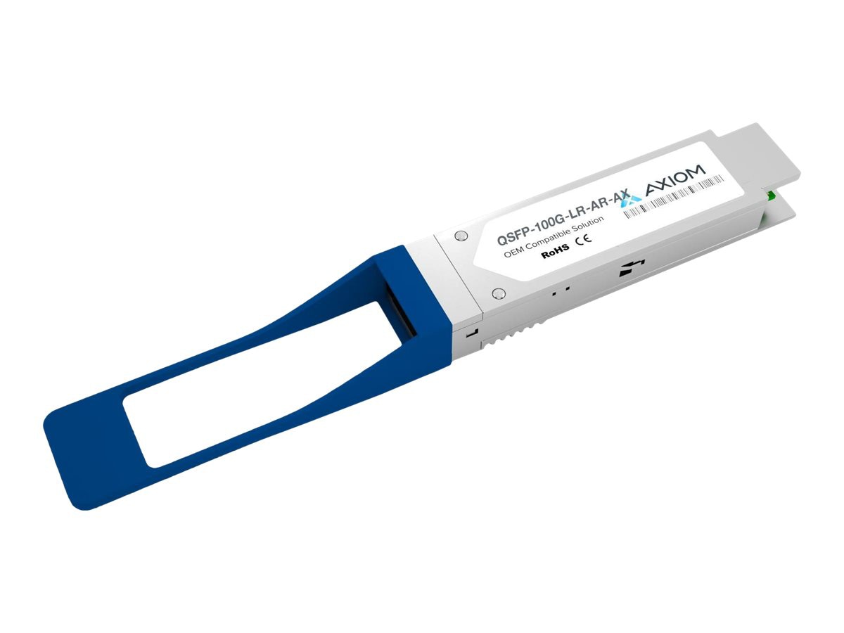 Axiom QSFP-100G-LR-AR-AX - QSFP28 transceiver module - 100GbE