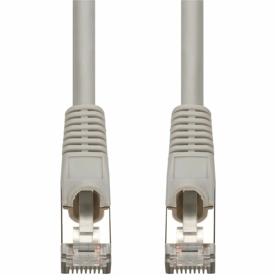 Proline 20ft Gray CAT 7 Shielded (S/FTP) PVC Ethernet Cable Snagless Bubble Boot RJ-45 M/M