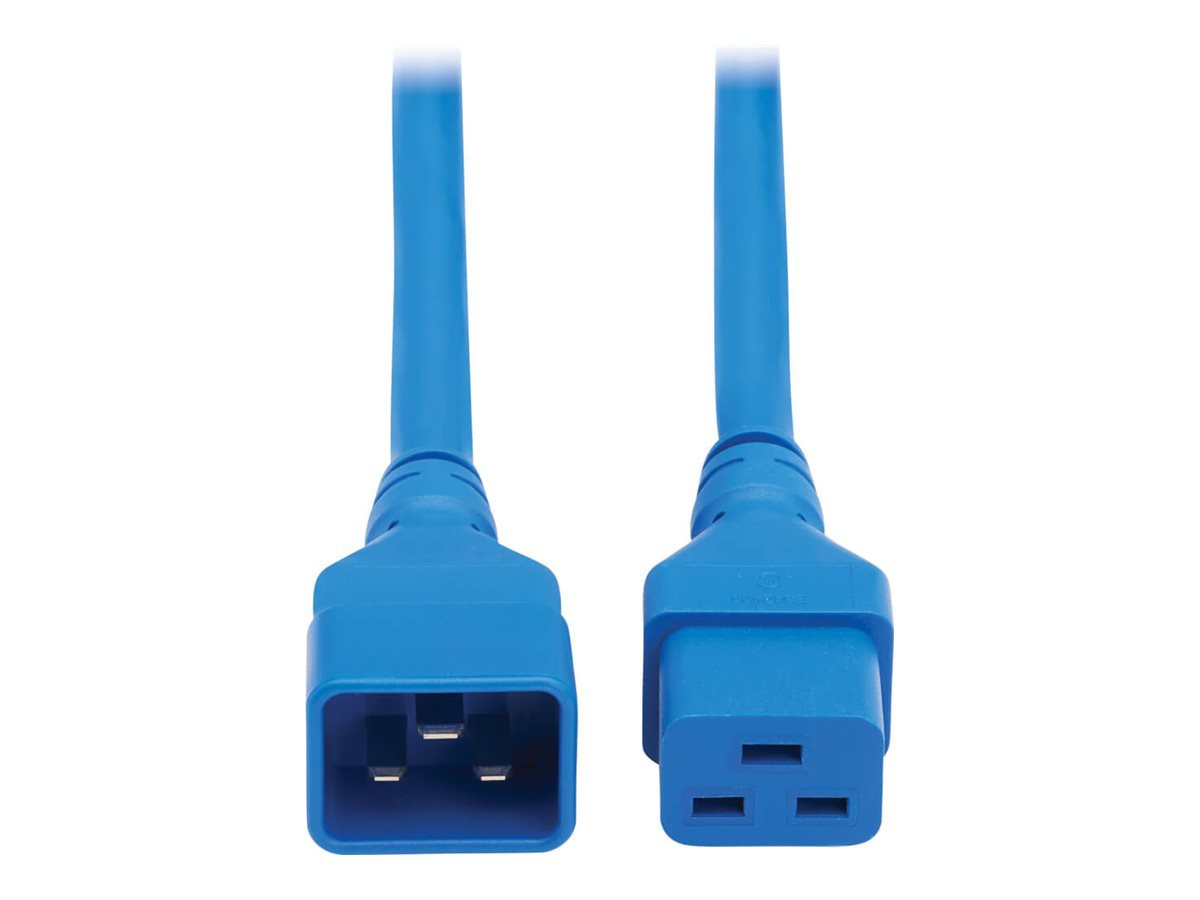 Eaton Tripp Lite Series Power Extension Cord C20 to C19 - Heavy-Duty 20A, 2