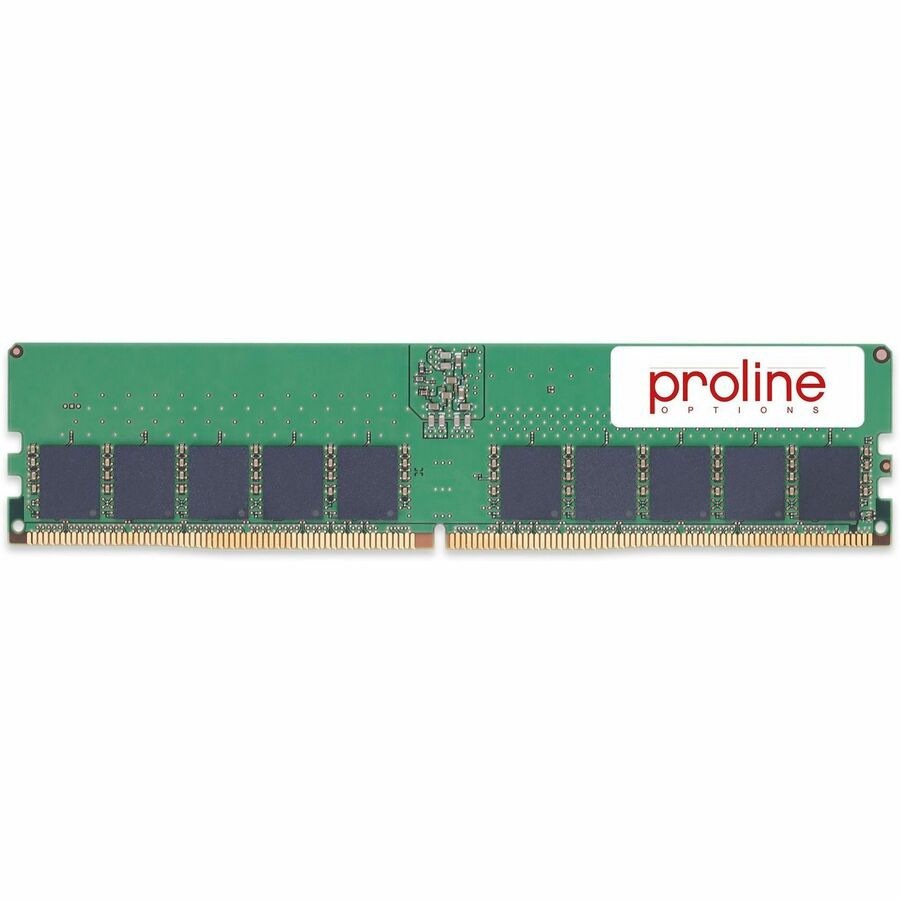 Proline 32GB DDR5-5600MHz Unbuffered ECC Dual Rank x8 1.1V 288-pin UDIMM