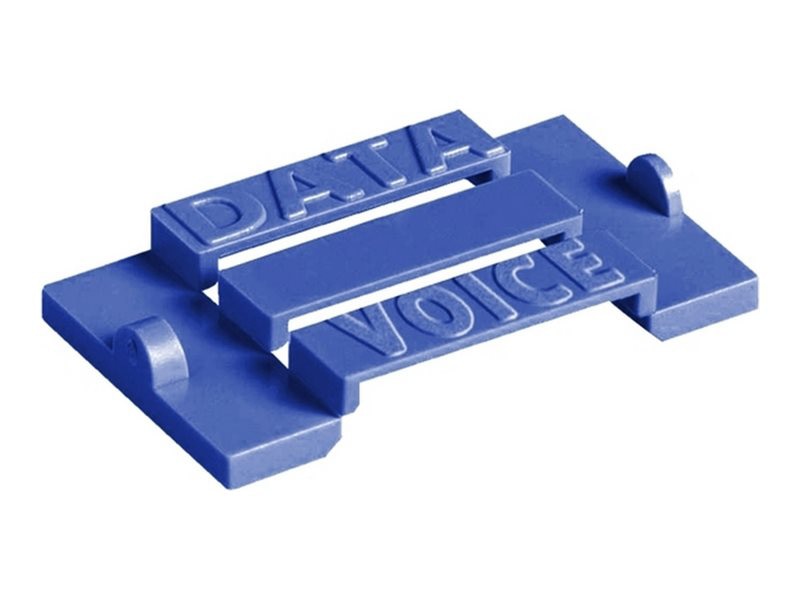 SYSTIMAX GigaSPEED identification icon insert - (voice/data/blank)