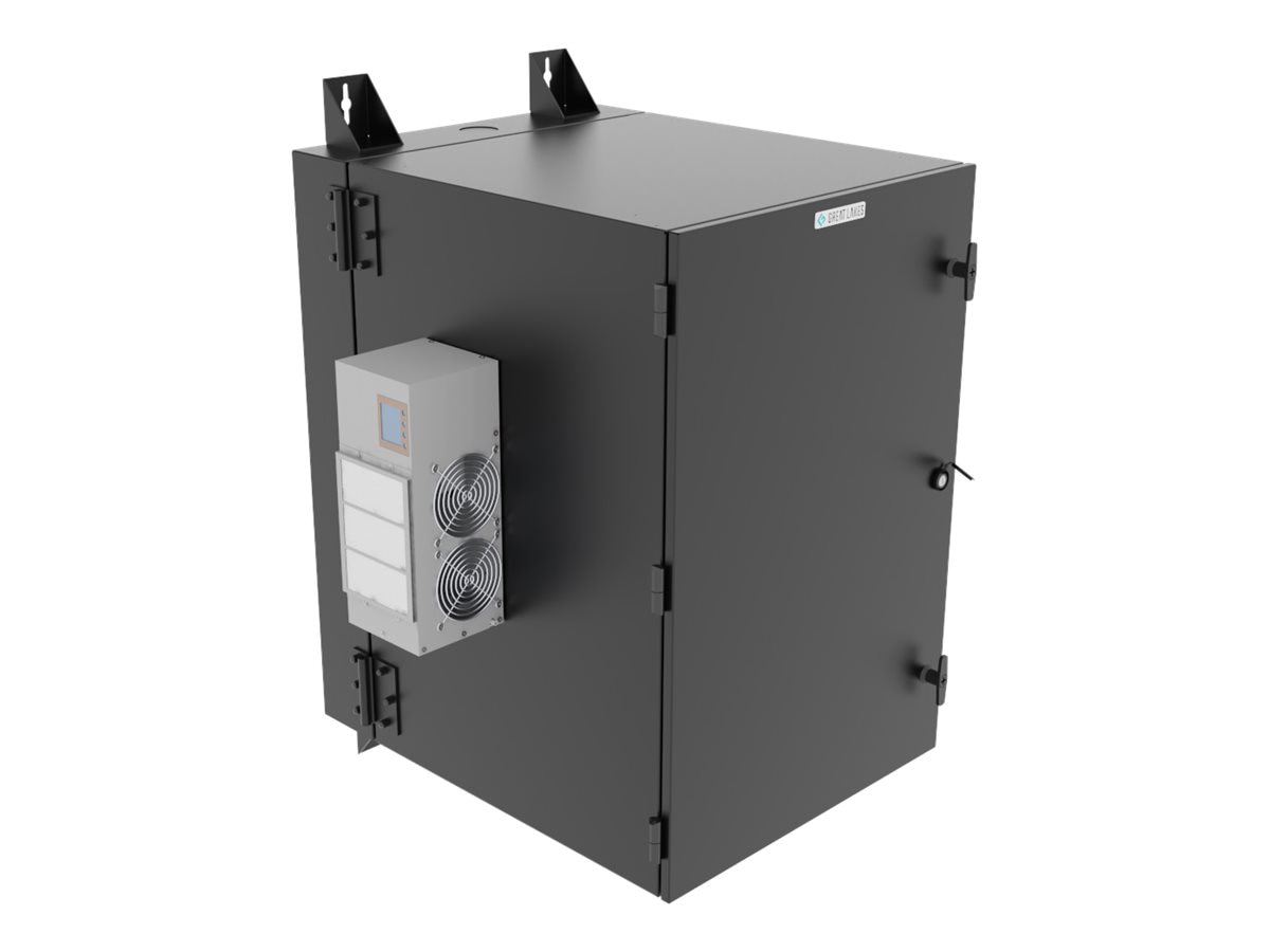 Great Lakes NEMA - cabinet - double swing - 19U