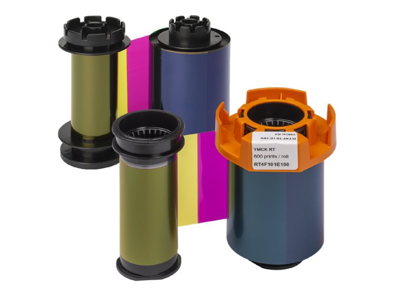 Evolis High Trust - color (cyan, magenta, yellow, black) - print ribbon (co