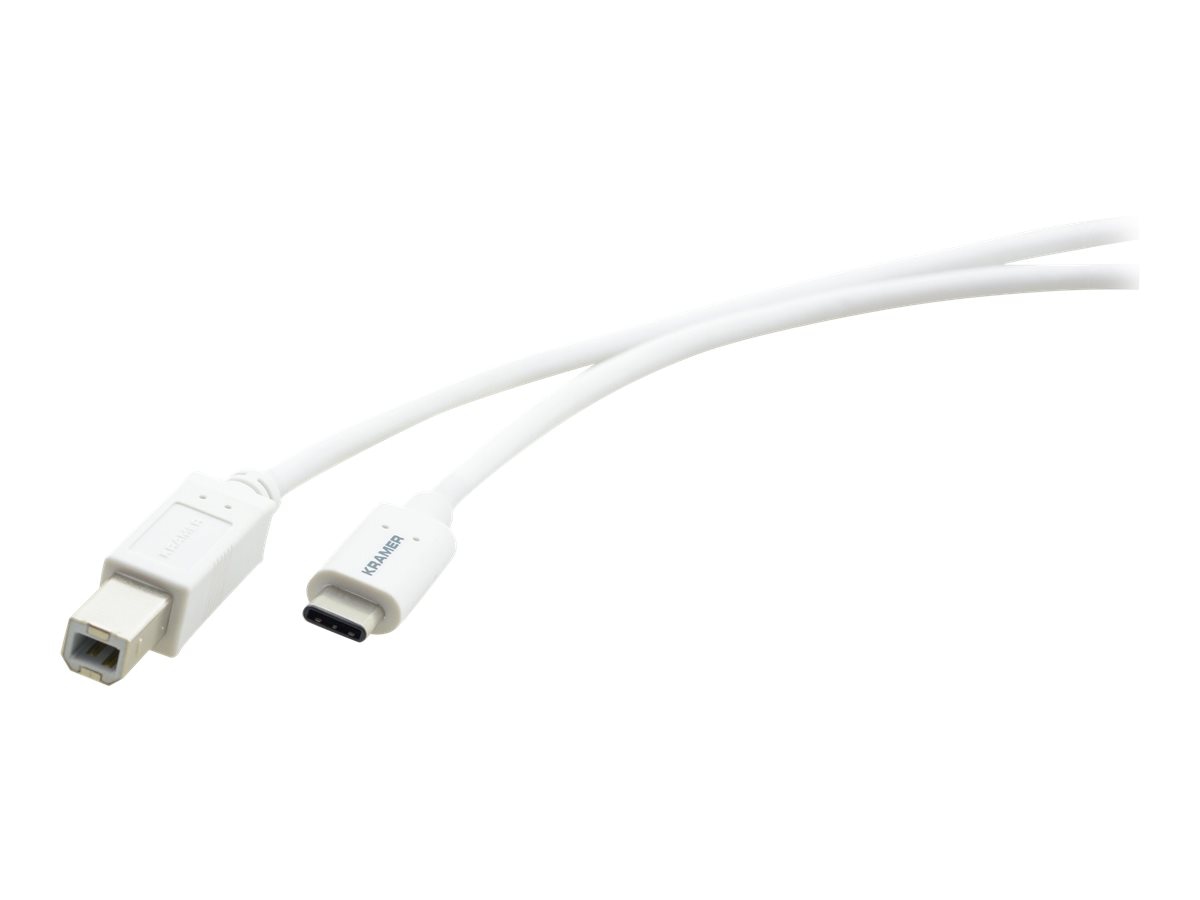 Kramer C-USB/CB-6 - USB-C cable - 24 pin USB-C to USB Type B - 6 ft