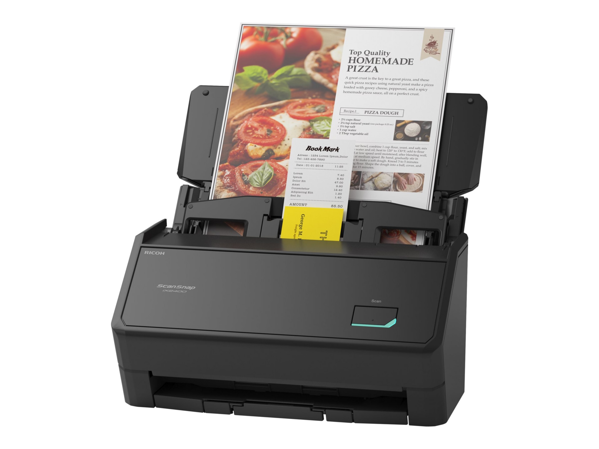 Ricoh ScanSnap iX2400 - Deluxe - document scanner - desktop - USB 3.2 Gen 1x1