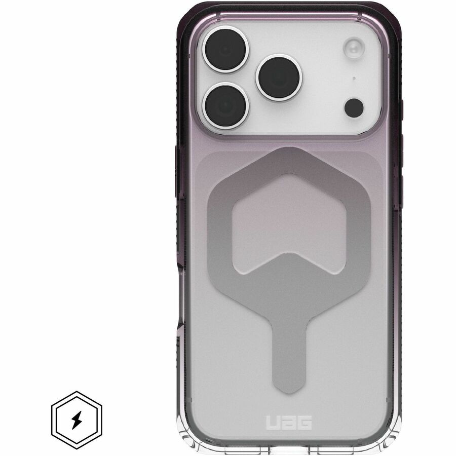 Urban Armor Gear Plyo iPhone 17 Pro Case - Black/Clear Ombre