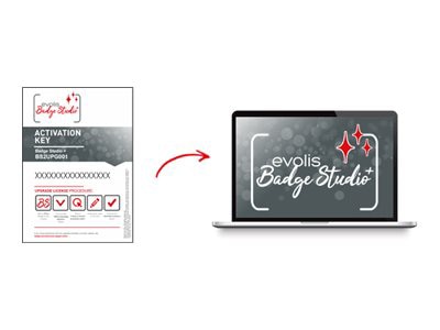Evolis Badge Studio+ - upgrade license - 1 license