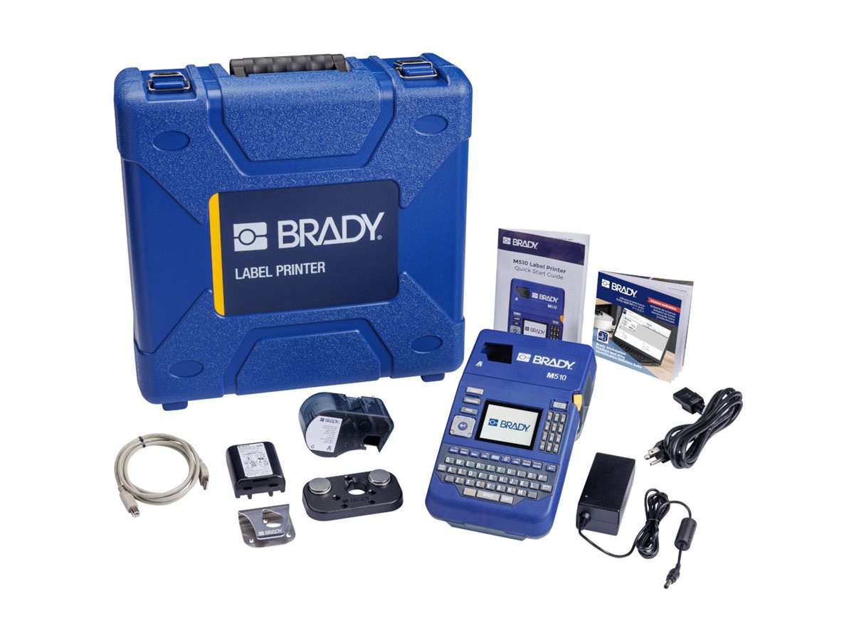 Brady M510 - V4500 Barcode Scanner and Software - labelmaker - B/W - thermal transfer