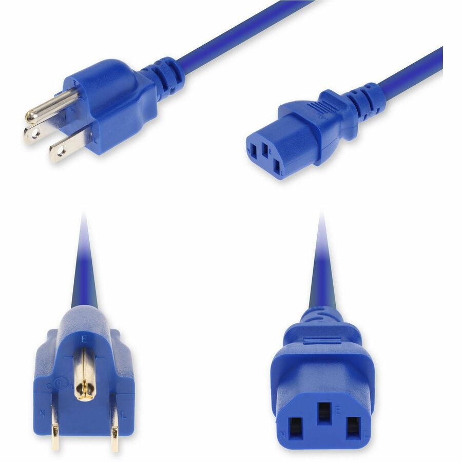 Proline 10ft NEMA 5-15P Male to C13 Female Standard Commercial 18 AWG 125V