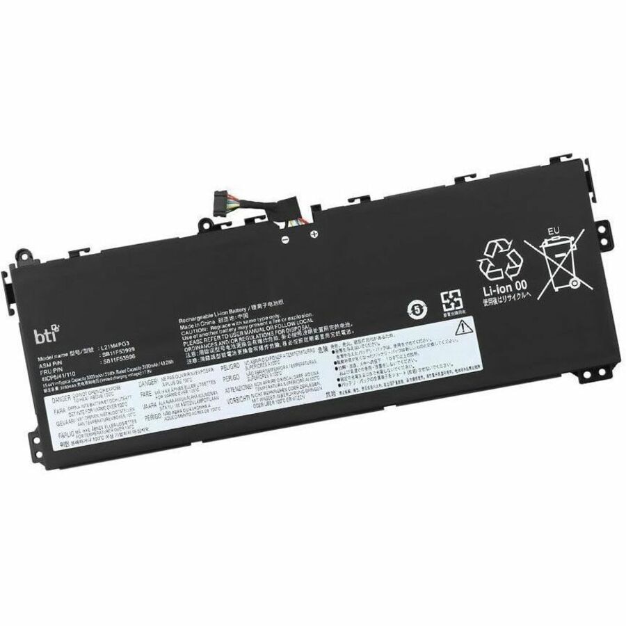 BTI 5B11F53996-BTI 4-CELL 15.44V LI-ION NOTEBOOK BATTERY FOR LENOVO 13W YOG