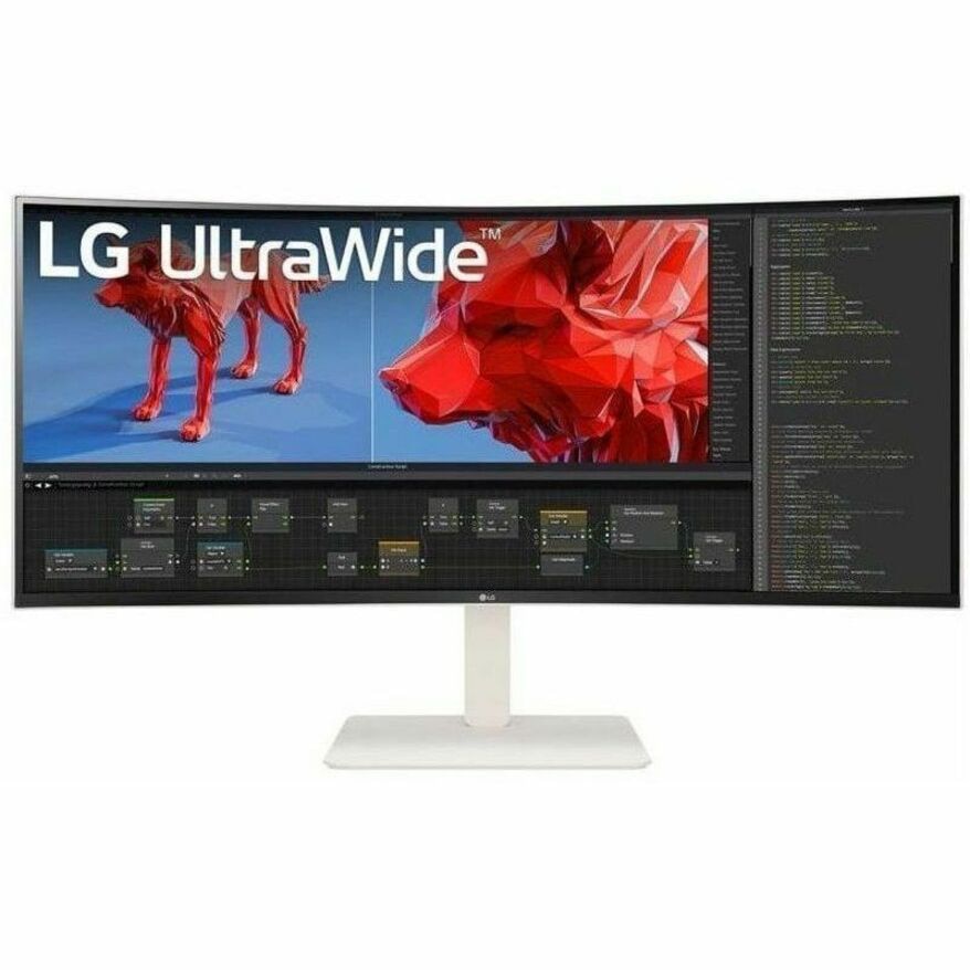LG Ultrawide 38BR85QC-H 38" Class UW-QHD+ Curved Screen LCD Monitor - 21:9