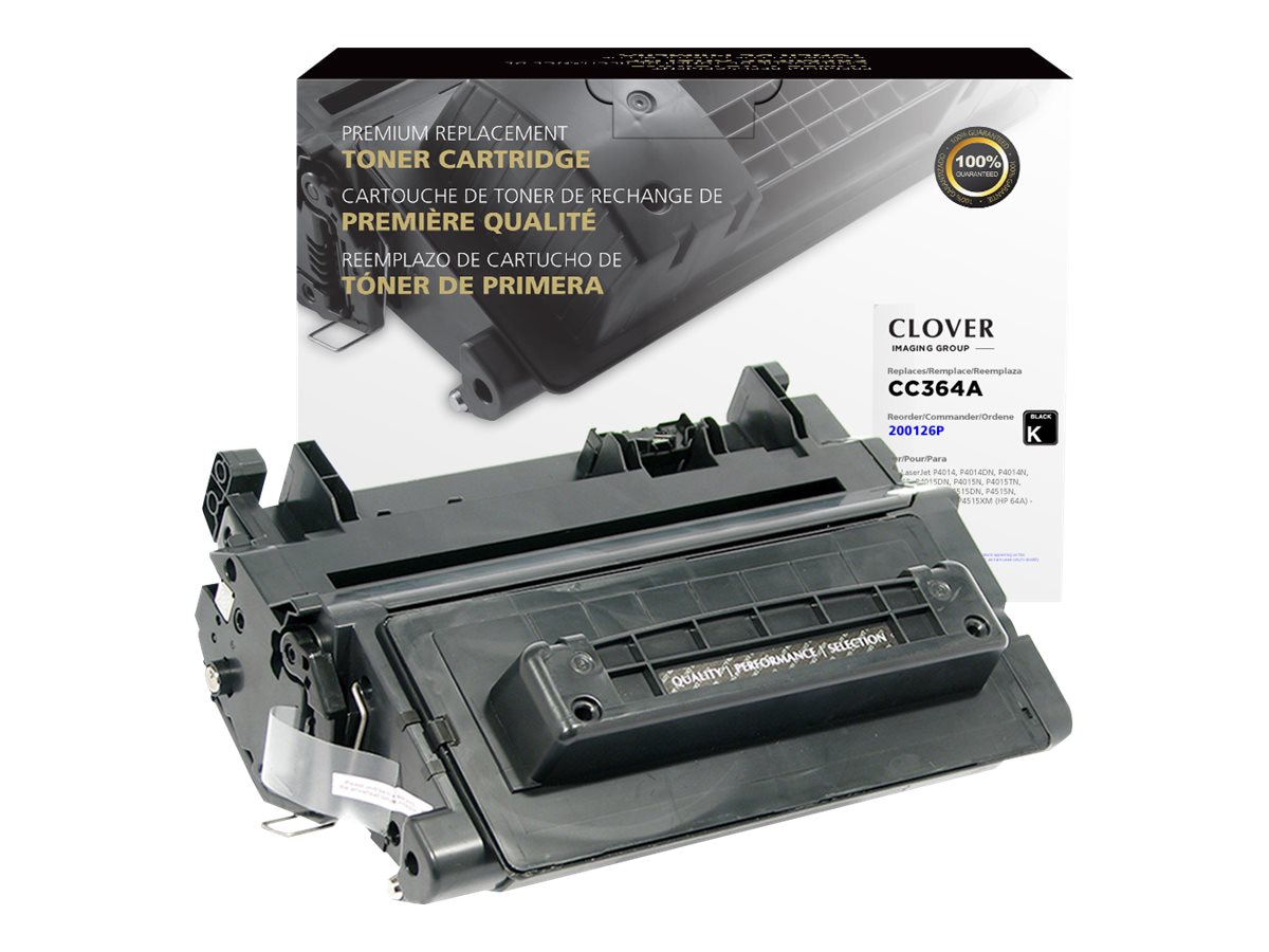 Clover Imaging Group - black - compatible - remanufactured - toner cartridg