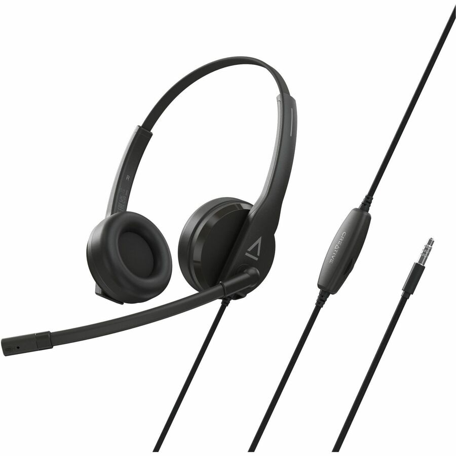 Creative HS-230 Lightweight Headset with Noise-cancelling Mic