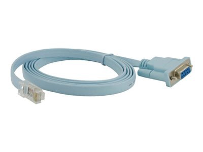 Lantronix serial console cable - 1.83 m - blue