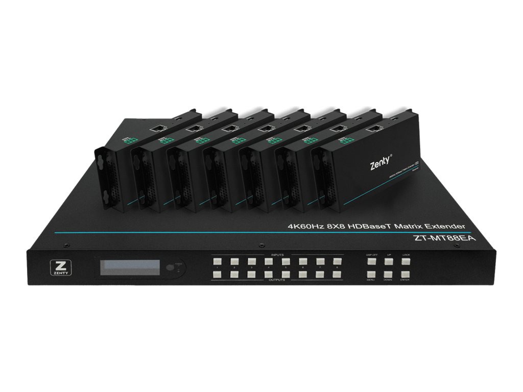 Zenty ZT-MT88EA - video/audio/infrared/serial/network extender - HDBaseT