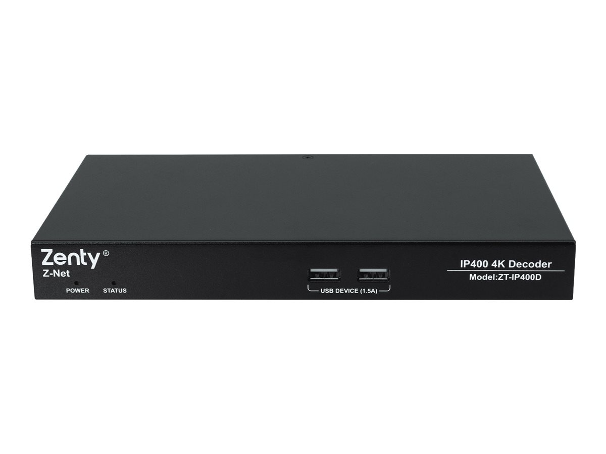 Zenty ZT-IP400D audio/video over IP decoder