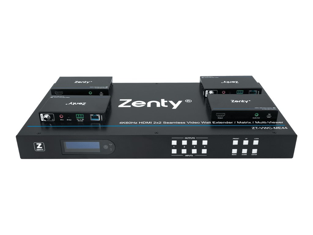 Zenty ZT-VWC-ME44 - video/audio/infrared/serial/network extender - HDMI, HD