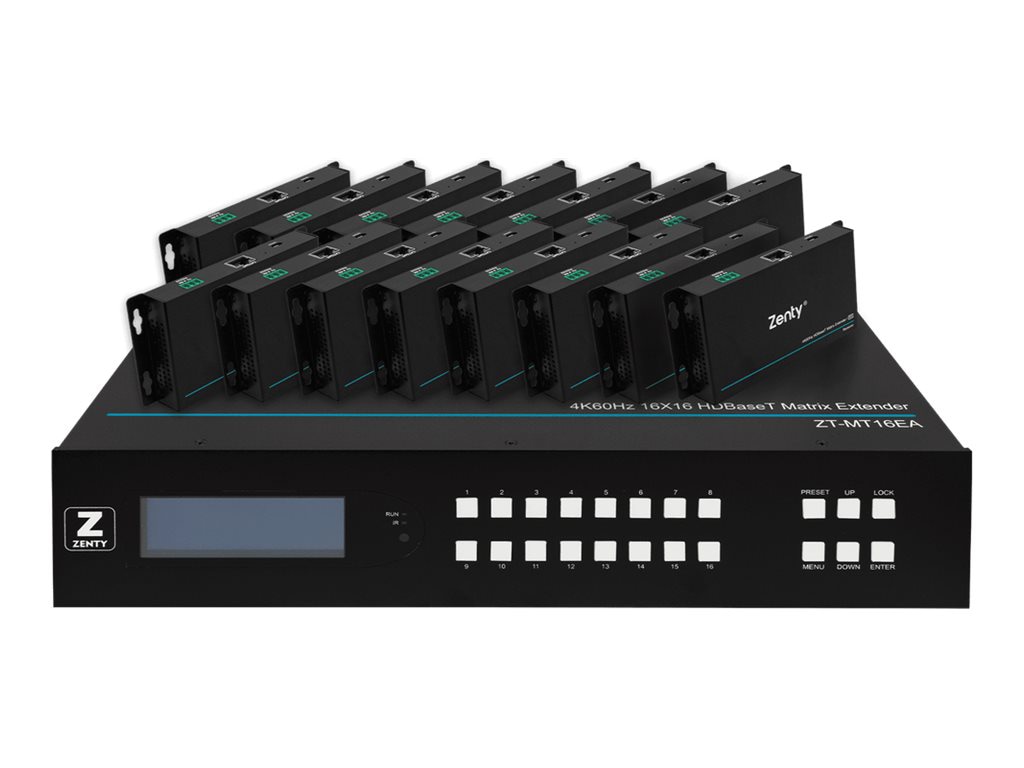 Zenty ZT-MT16EA - video/audio/infrared/serial/network extender - HDBaseT