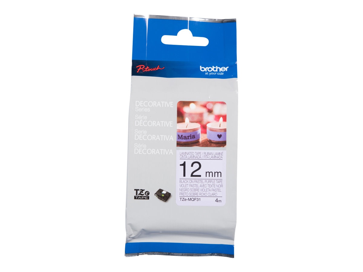 Brother TZe-MQF31 - laminated tape - 1 cassette(s) -