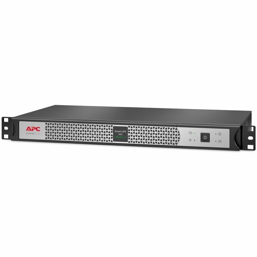 APC Smart-UPS, Line Interactive, 500VA, Lithium-ion, Rackmount 1U, 120V, 4x