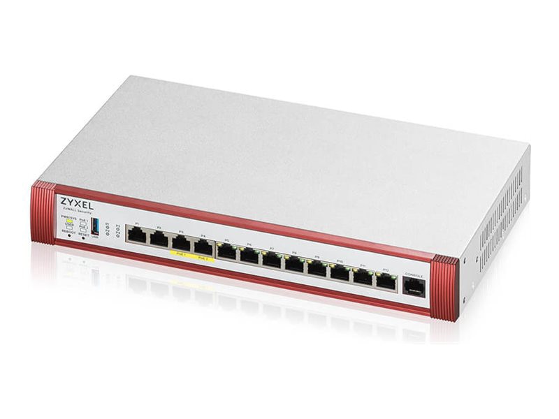 Zyxel ZyWALL USG FLEX 500H - firewall - cloud-managed - with 1 year License