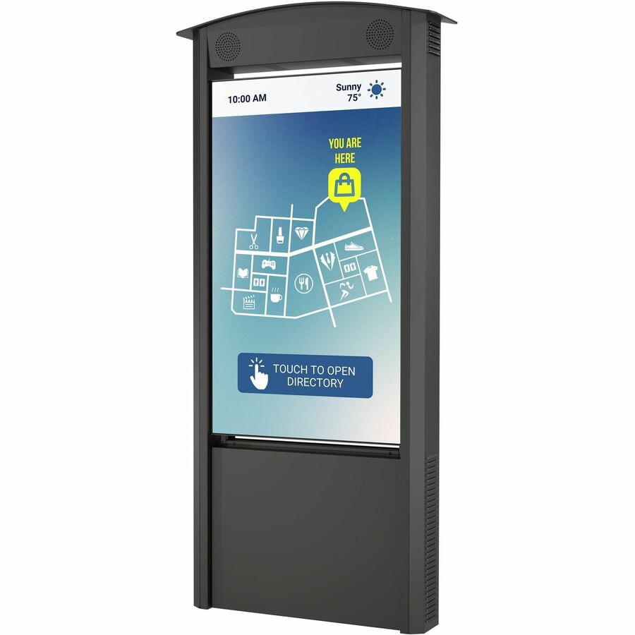 Peerless-AV® Smart City Kiosk with 55" Xtreme™ High Bright Outdoor Display