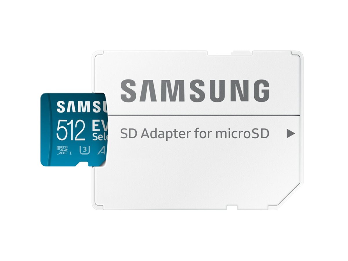 Samsung EVO Select MB-ME512SA - flash memory card - 512 GB - microSDXC UHS-