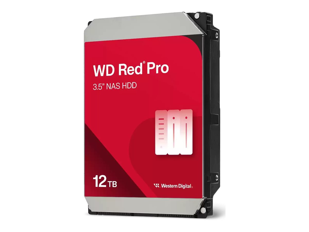 WD Red Pro WD122KFBX - hard drive - 12 TB - SATA 6Gb/s