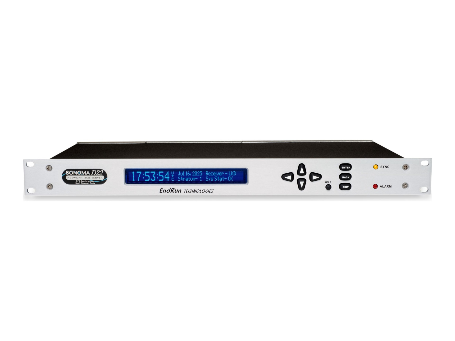 EndRun Sonoma D22 (GPS) - network time server - TAA Compliant