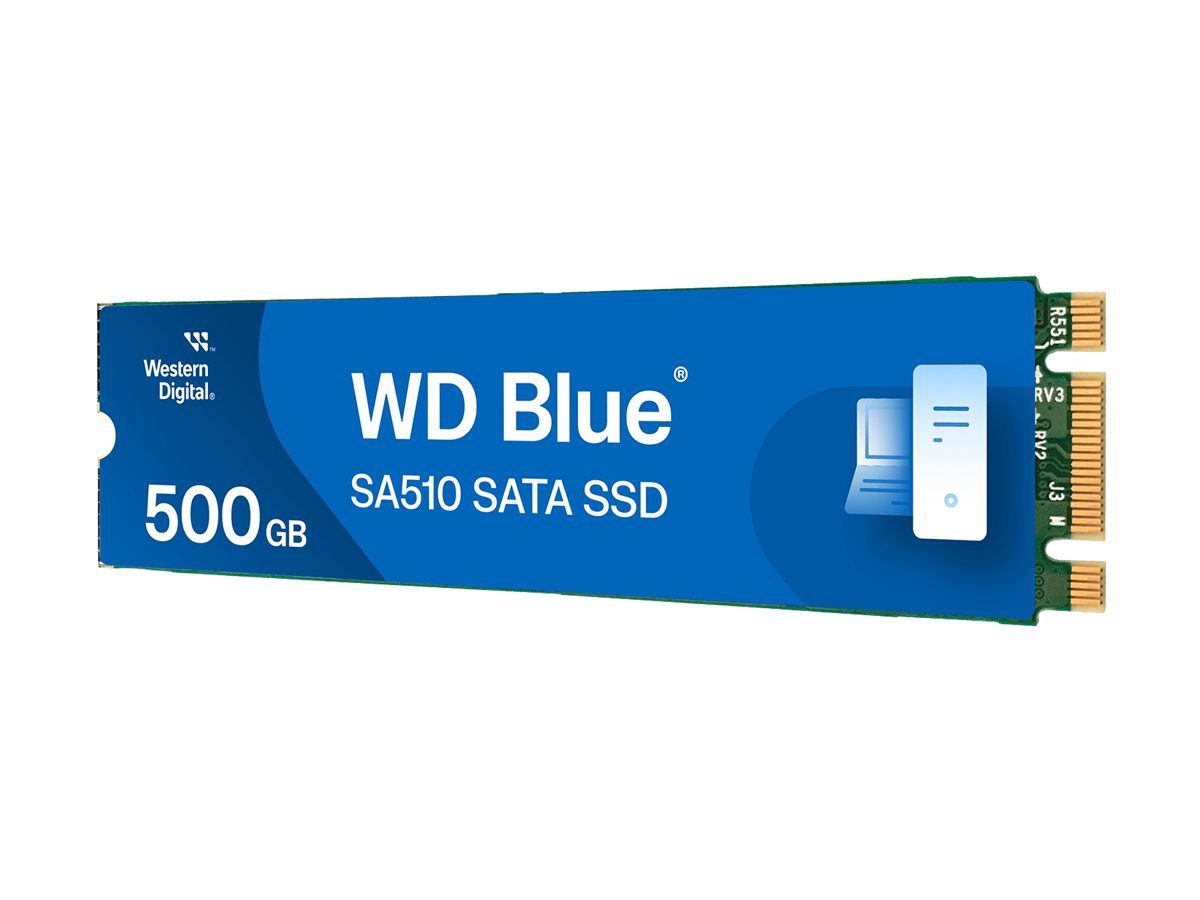 WD Blue SA510 WDS500G3B0B-00AXS0 - SSD - 500 GB - SATA 6Gb/s