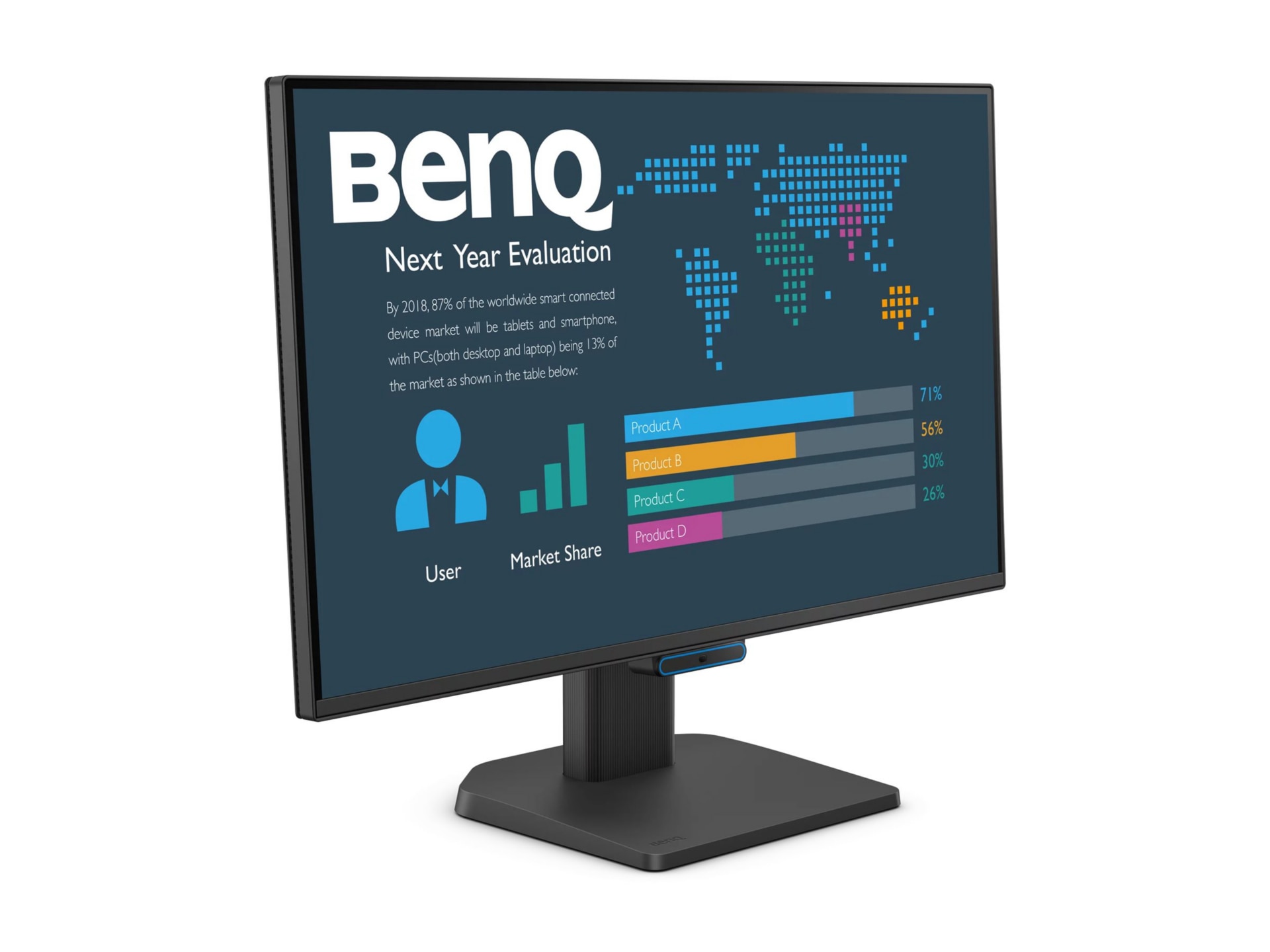 BenQ BL2490C - LED monitor - Full HD (1080p) - 24"