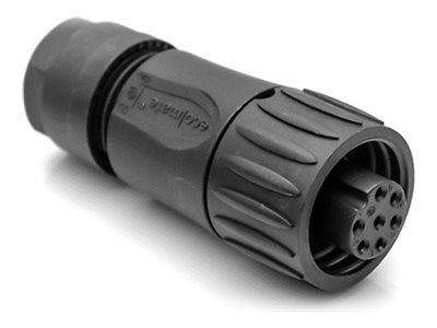 Amphenol eco|mate m - power connector - 3 pin DIN