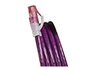 Allen Tel patch cable - 60.9 cm - purple
