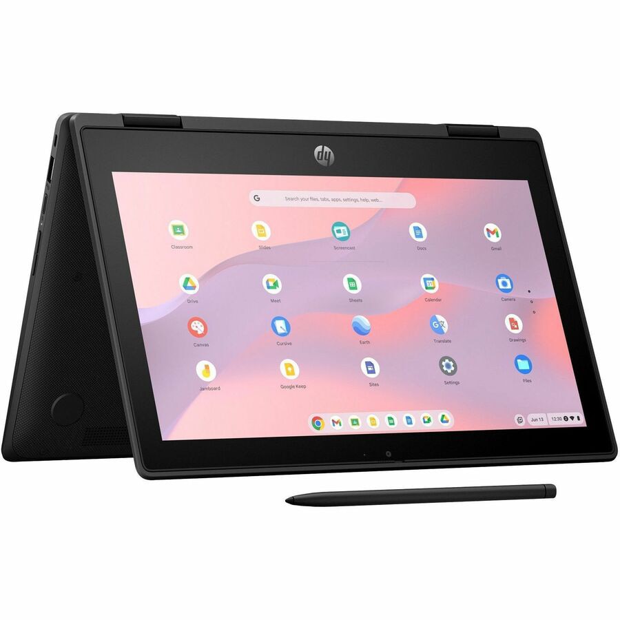 HP Fortis Flip G1m 11.6" Touchscreen Convertible 2 in 1 Chromebook - HD - 60 Hz - Octa-core (ARM Cortex A76 + Cortex