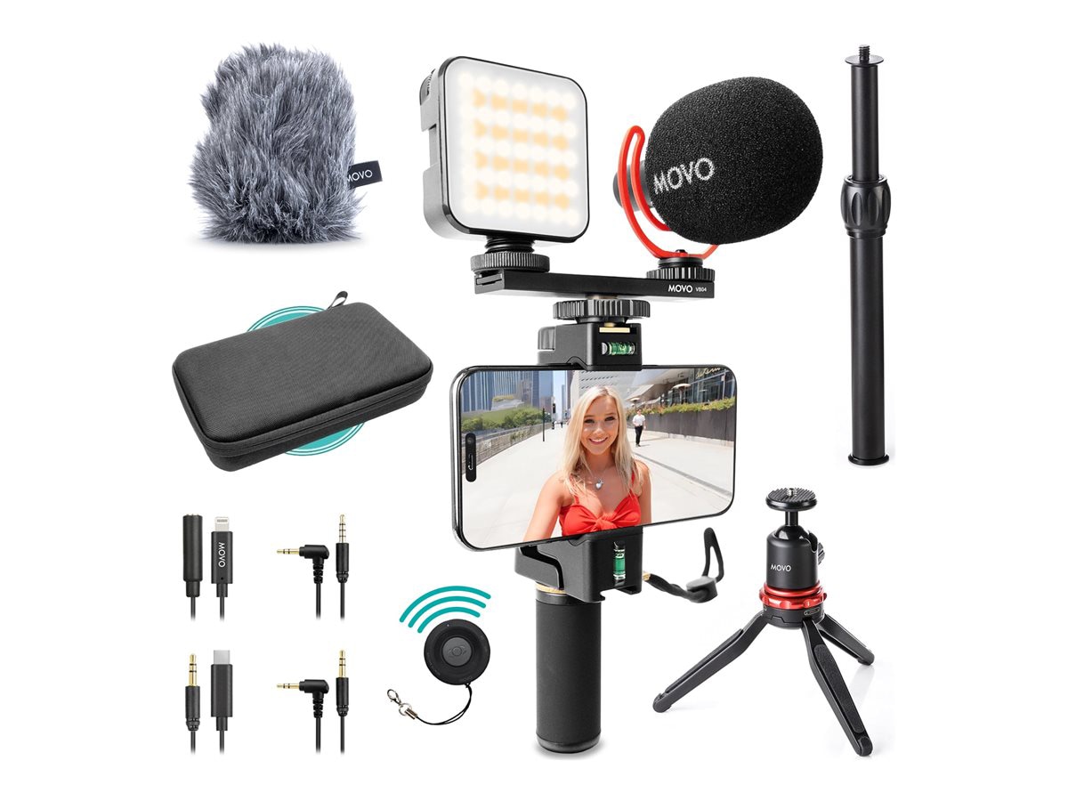 Movo iVlogger Pro - Video Kit - accessory kit
